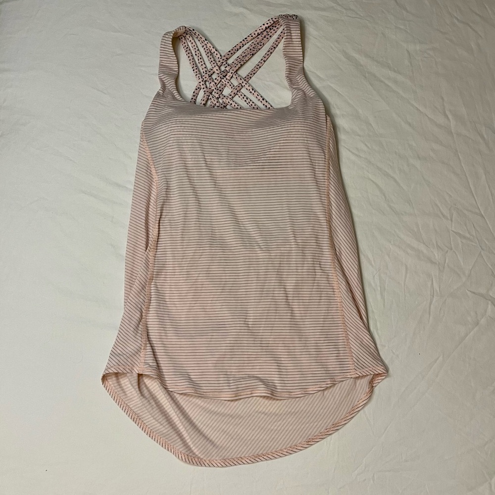 Lululemon Tank Top with Built In Free To Be Sports Bra